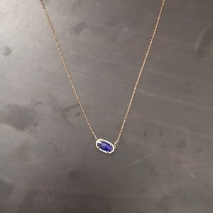 Royal blue Kendra Scott necklace